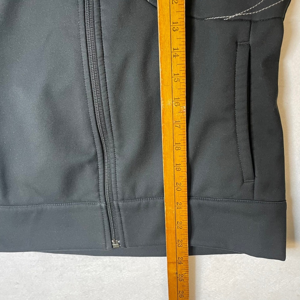 Salomon Womens Black Full Zip Softshell Jacket Activewear Running Size S - Picture 5 of 8
